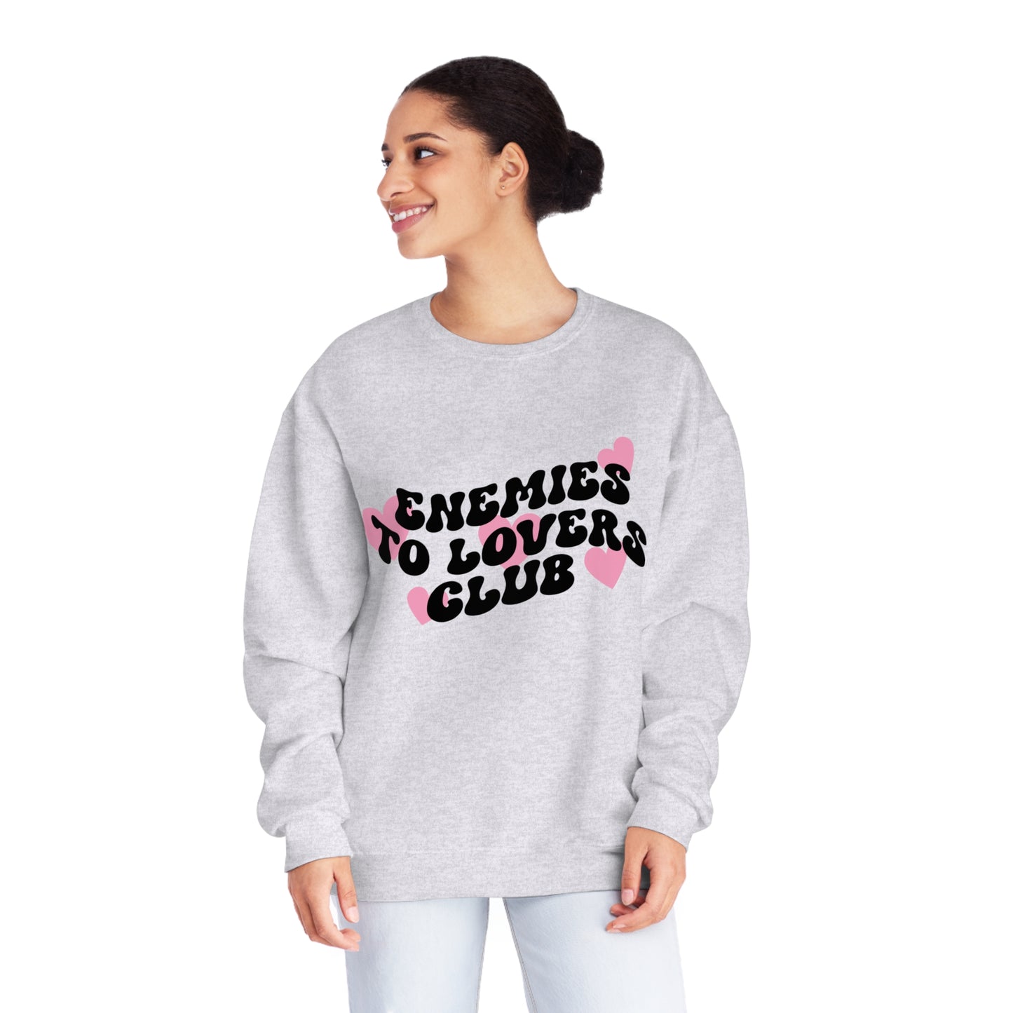 "Enemies to Lovers Club" Unisex NuBlend® Crewneck Sweatshirt