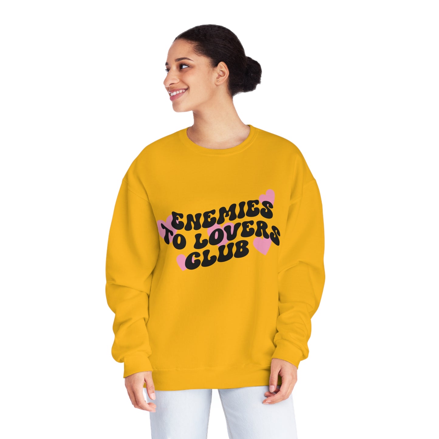 "Enemies to Lovers Club" Unisex NuBlend® Crewneck Sweatshirt