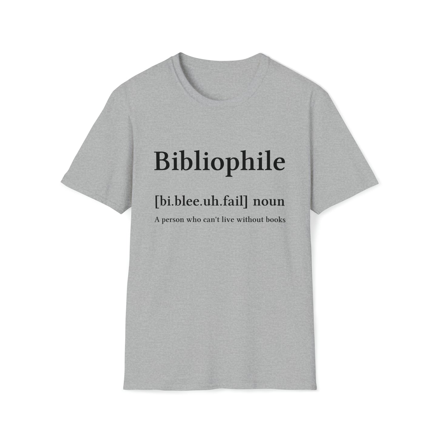 "Bibliophile" Softstyle T-Shirt