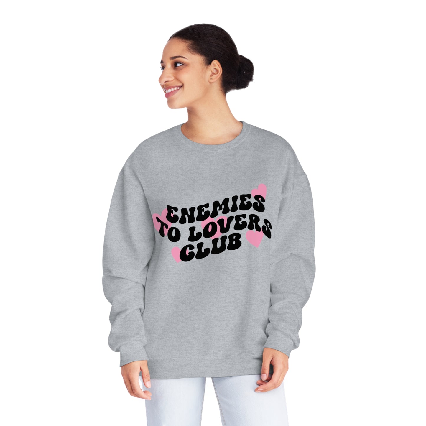 "Enemies to Lovers Club" Unisex NuBlend® Crewneck Sweatshirt