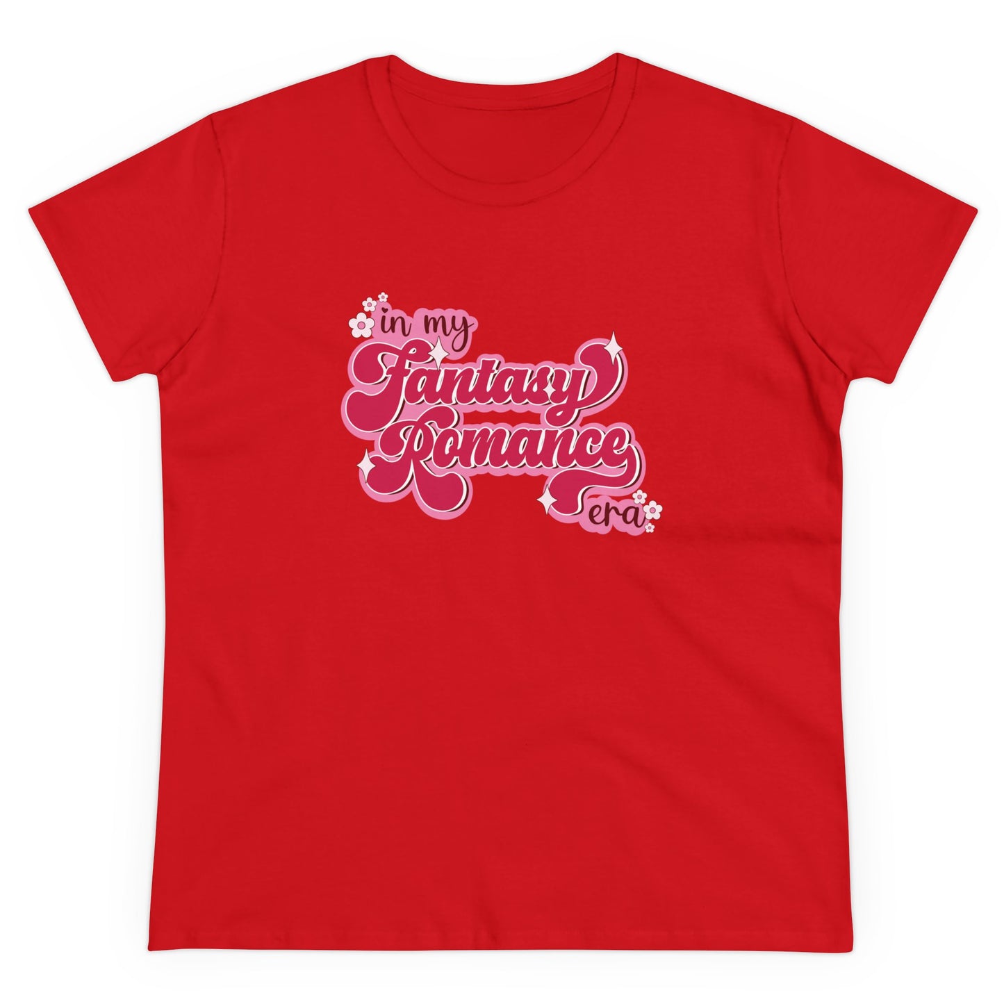 "In My Fantasy Romance Era" Women's Midweight Cotton Tee