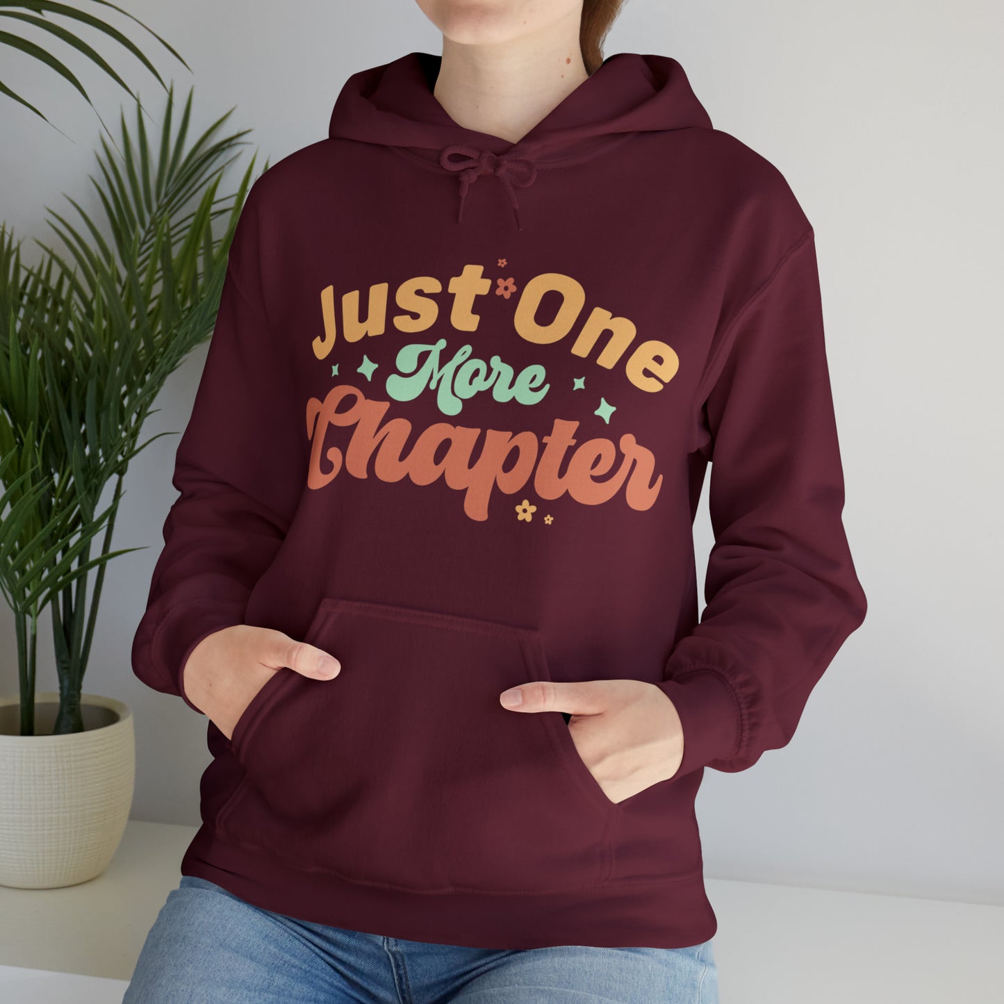 "Just One More Chapter" Heavy Blend™ Hooded Sweatshirt