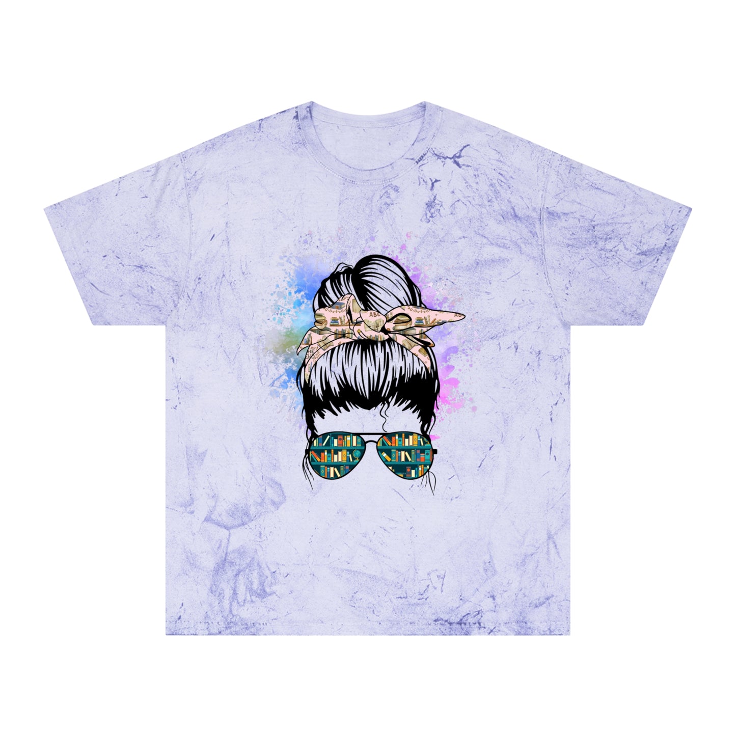 Book Girl Color Blast T-Shirt