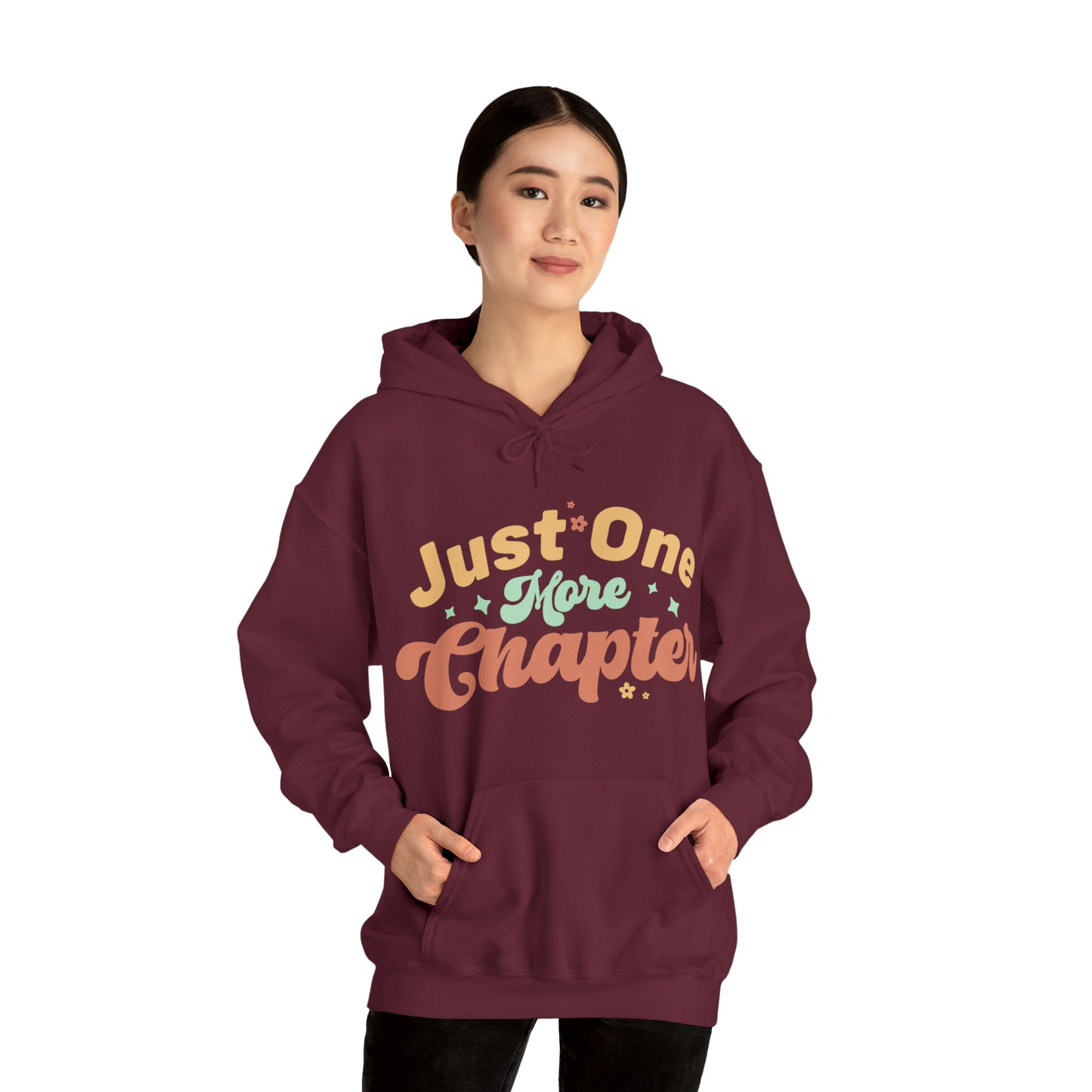 "Just One More Chapter" Heavy Blend™ Hooded Sweatshirt